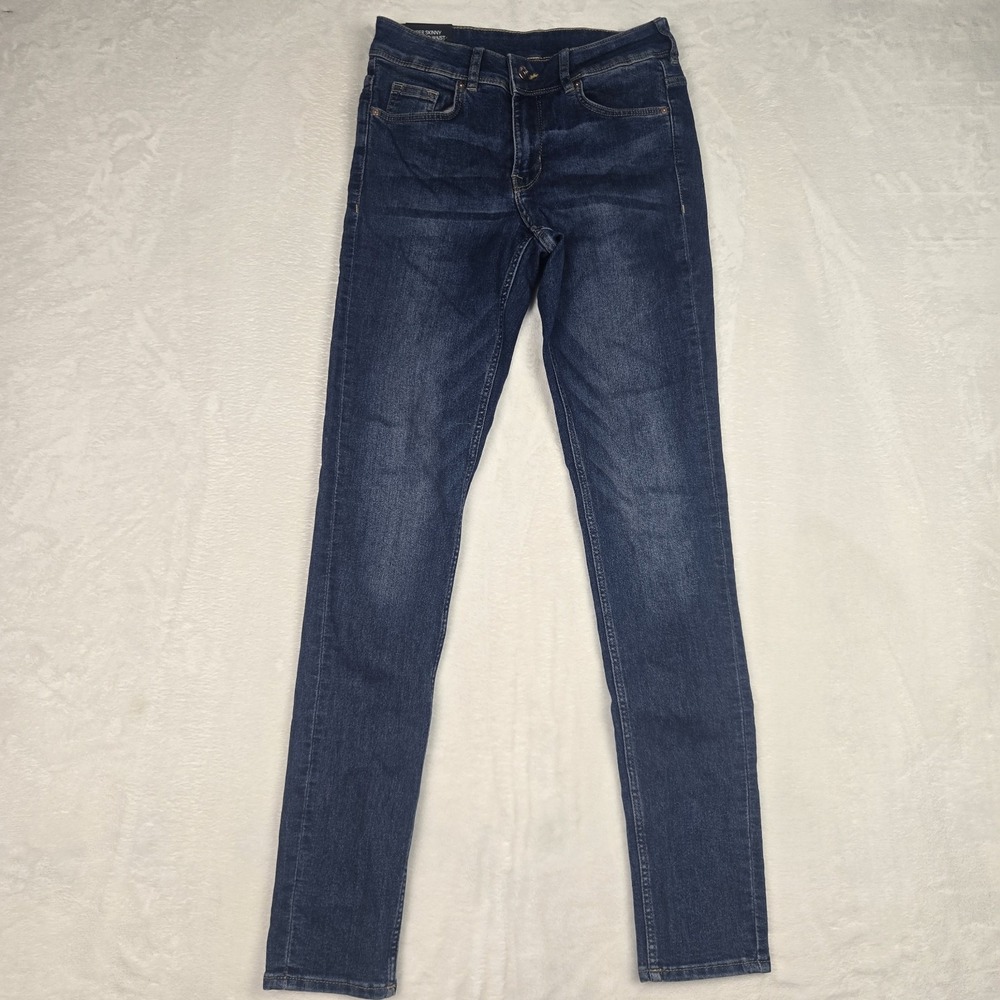 Divided Women's Skinny Jeans - Dark Blue